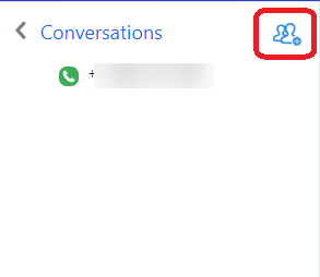 SMS new conversation UPDATED