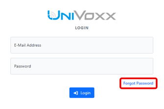 login forgot password